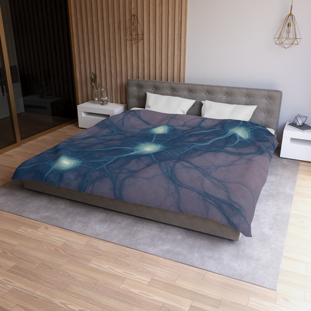 Cosmic Web Filament Weave stylish duvet covers