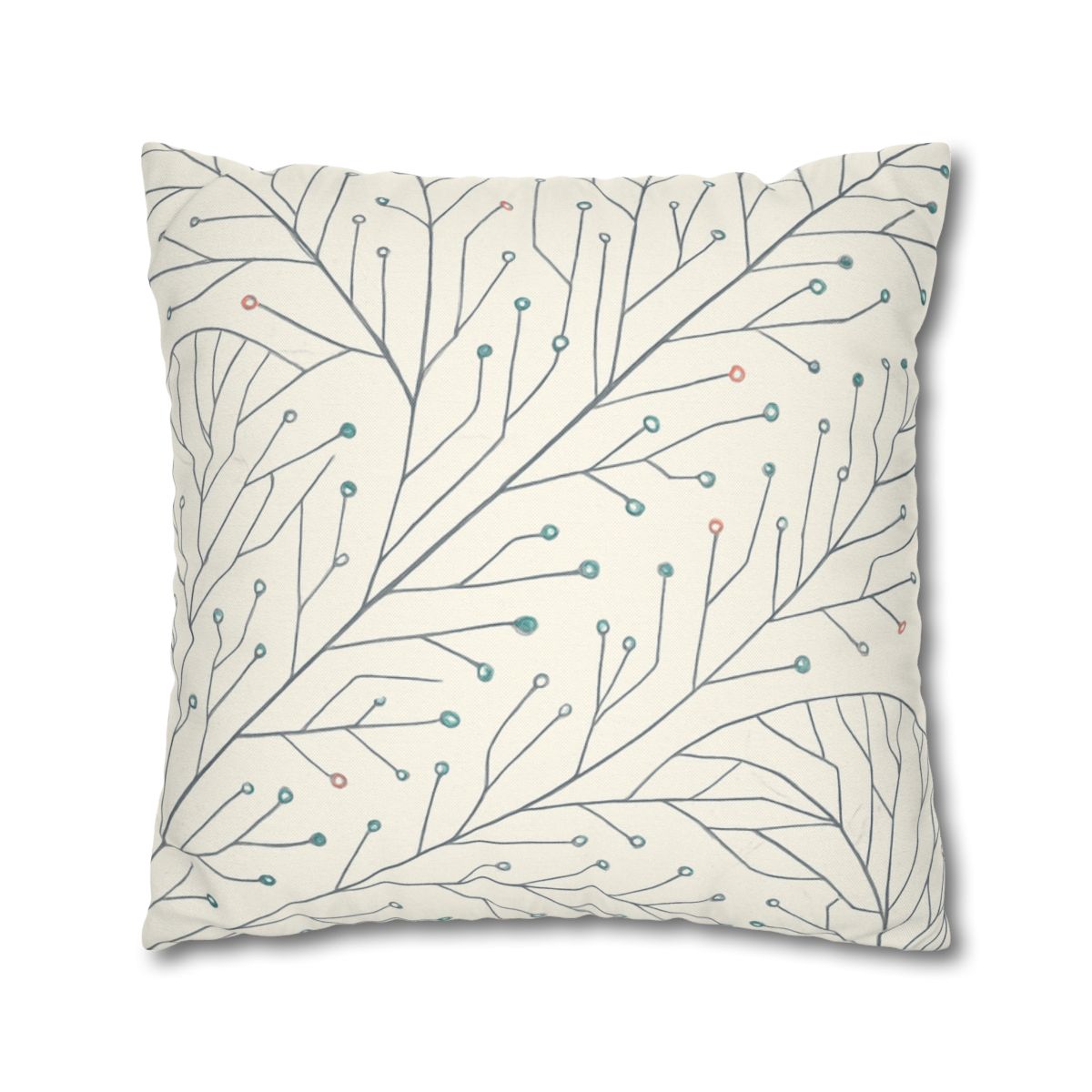 Vein Circuit Filigree stylish decorative pillowcases