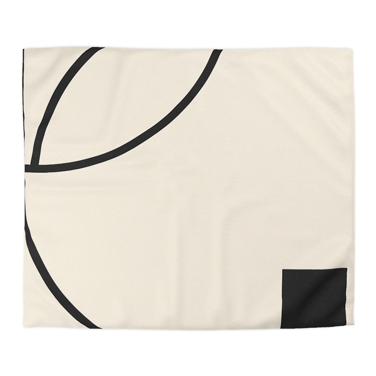 Corner Arc Pause personalized bedding duvets