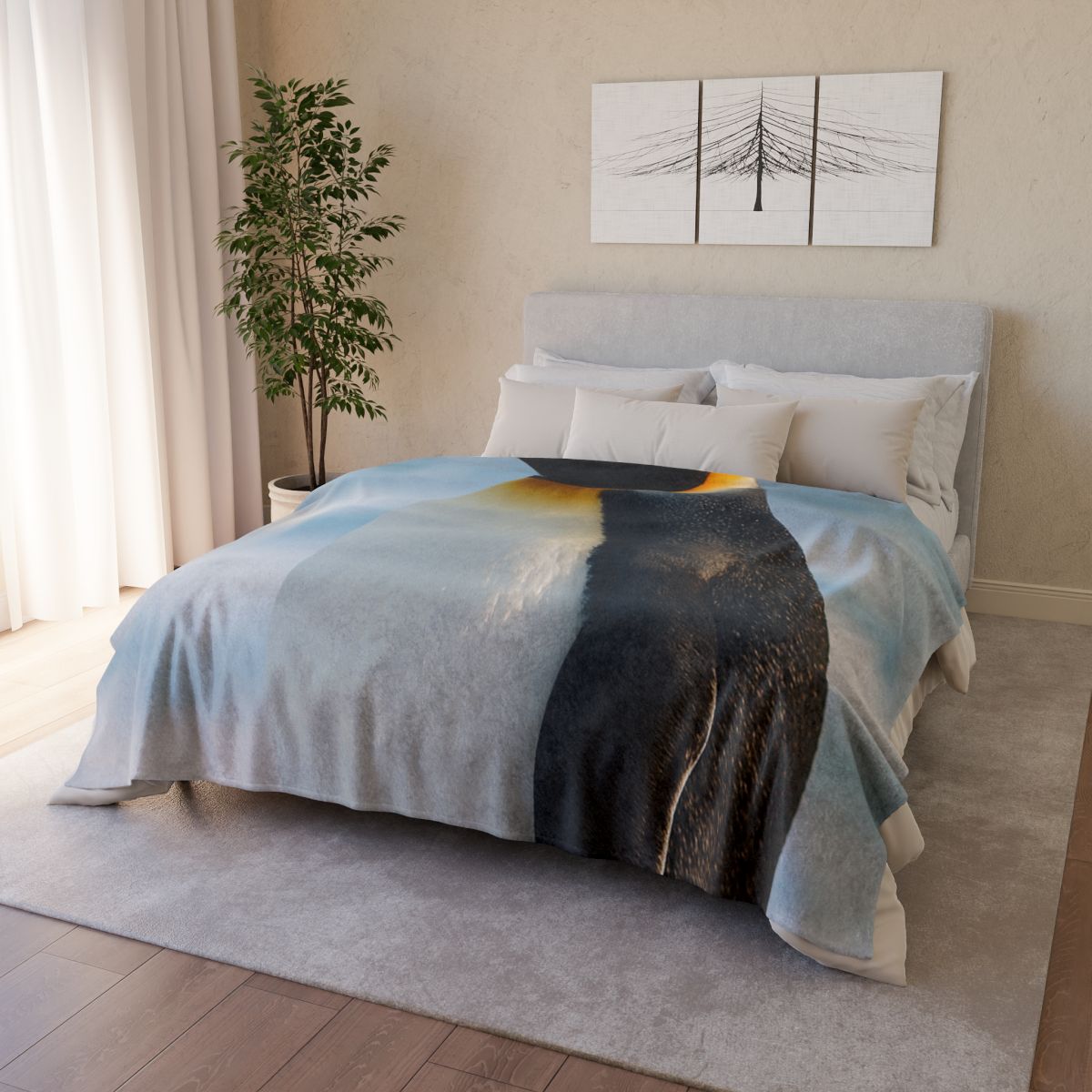 Emperor Penguin Polar Procession warm winter blankets