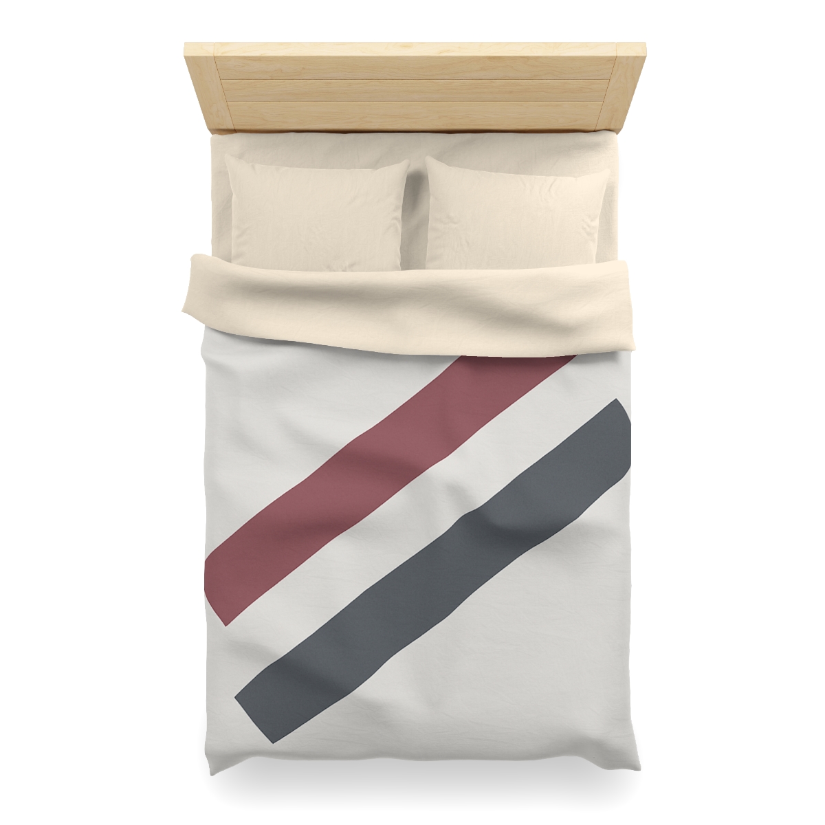 Diagonal Bar Pair duvets for gifts