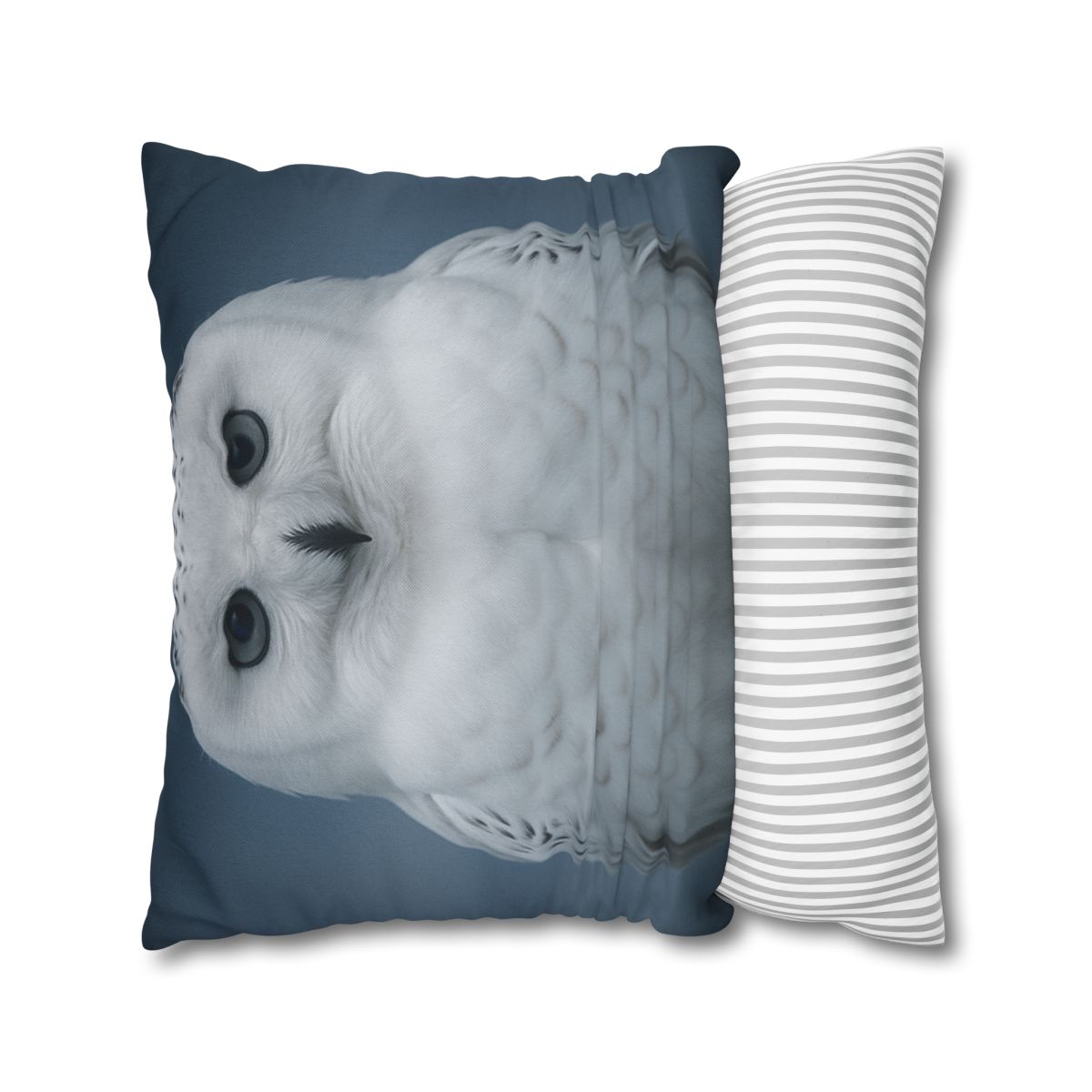 Midnight Watch Snowy Owl designer print pillow cases