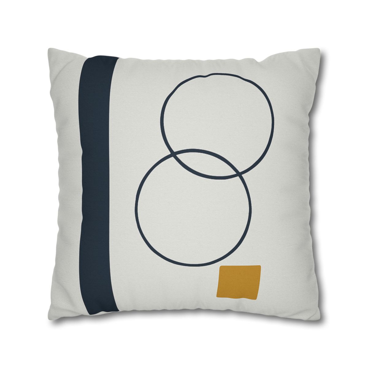 Staggered Rings With Anchored Column custom pillow cases