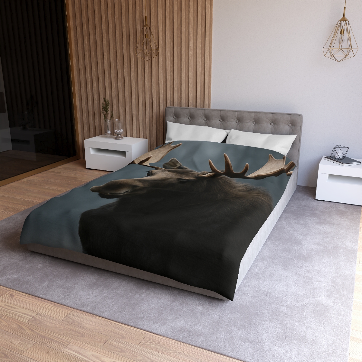 Quiet Titan Moose warm winter duvets