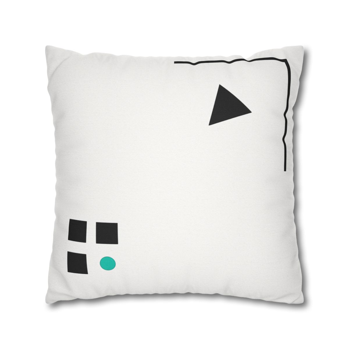 Corner Triad And Missing Cell Grid custom pillow cases