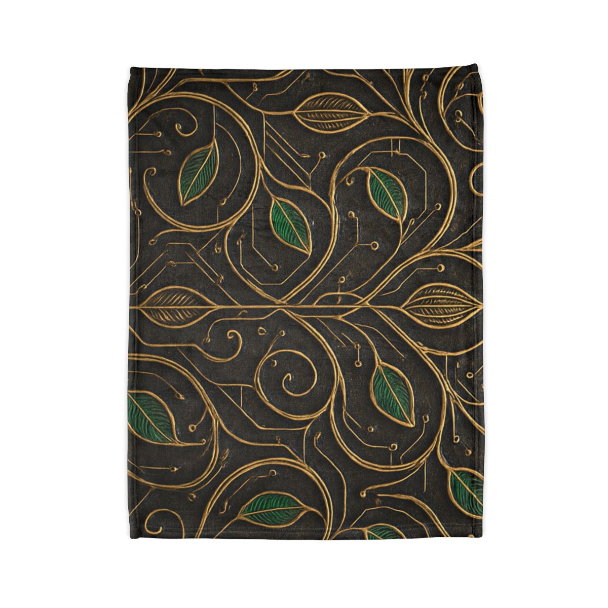 Vine Circuit Lattice trendy patterned blankets