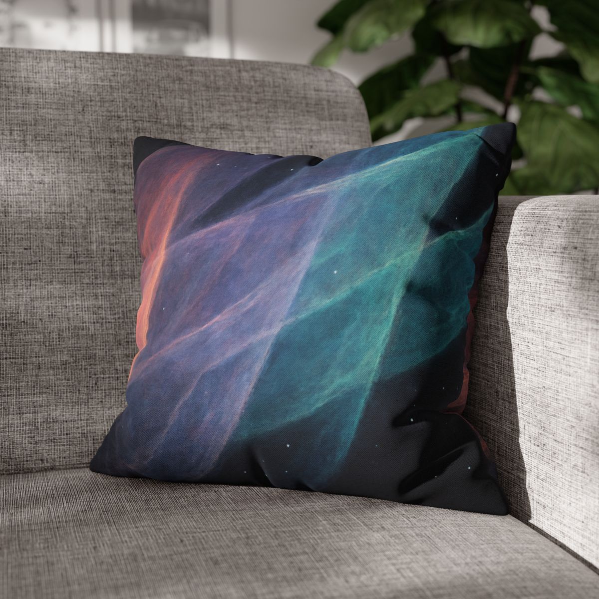 Nebular Prism Veil designer print pillow cases