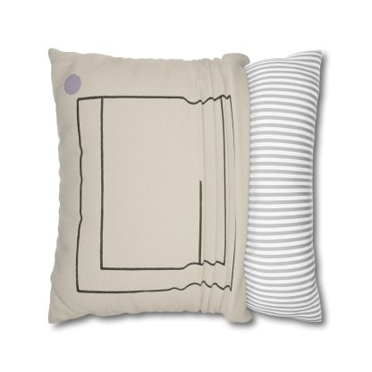 Nested Square And Crossing Short Line comfortable bedding pillow covers