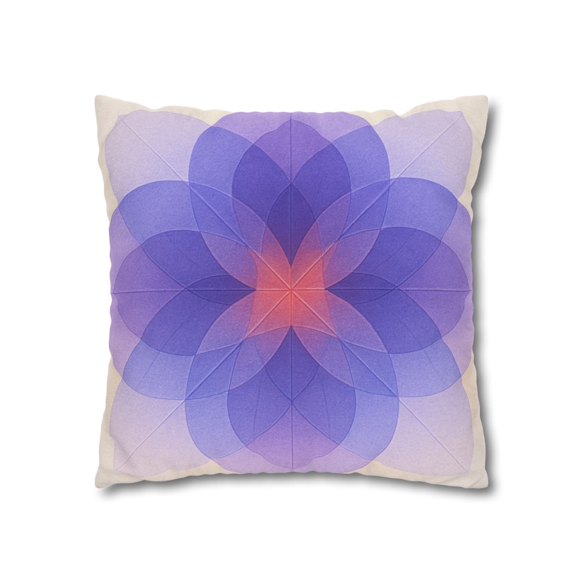 Petal Prism Overlap custom pillow cases