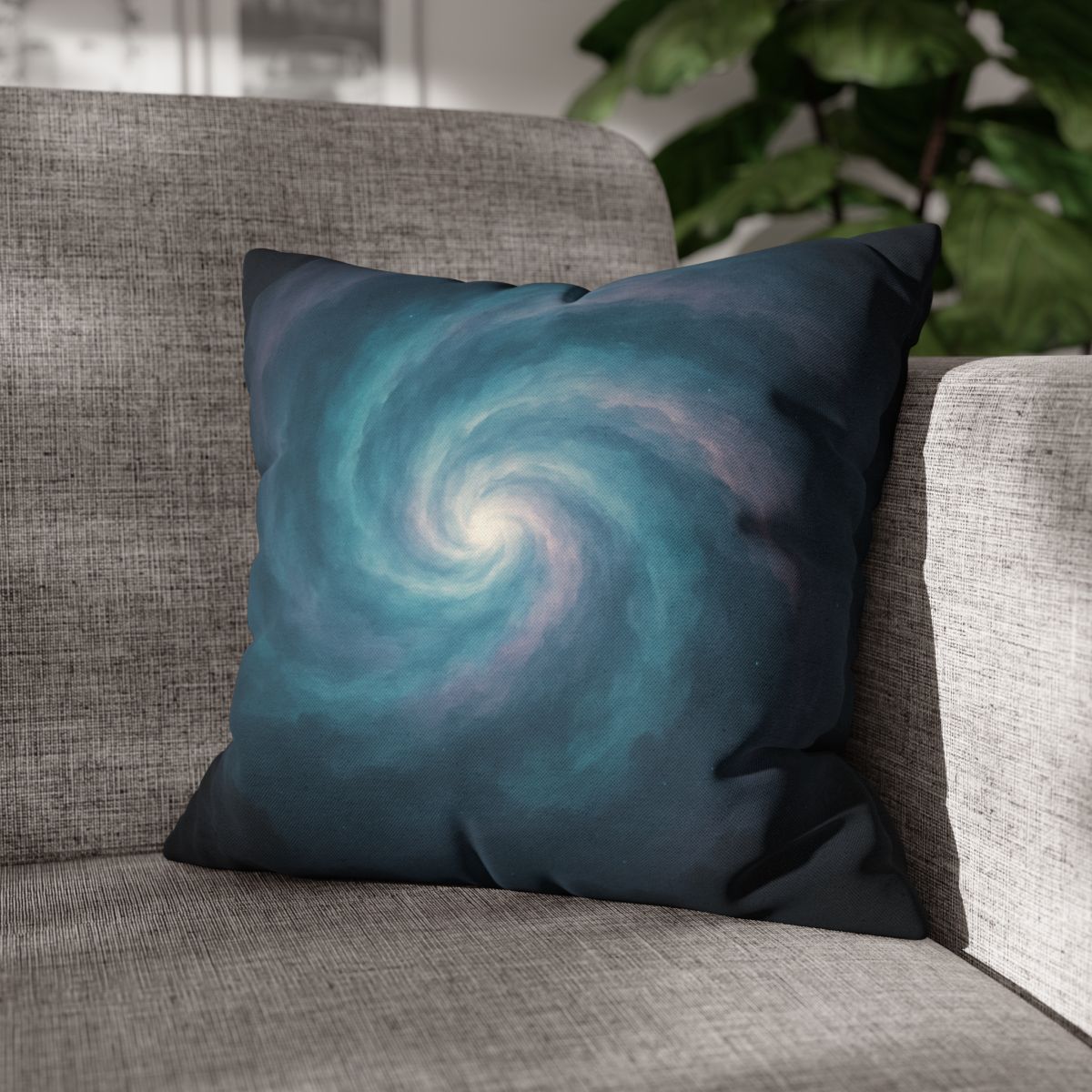 Nebula Spiral Haze trendy patterned pillow cases