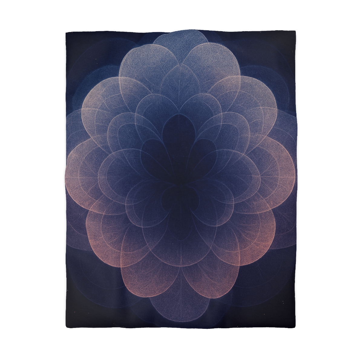 Petal Halo Interference personalized bedding duvets