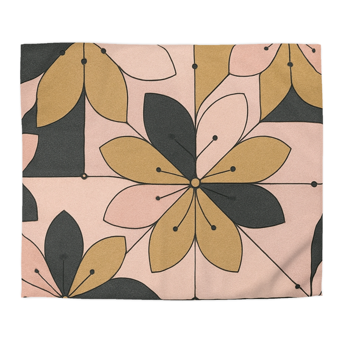 Petal Circuit Mosaic duvets for gifts