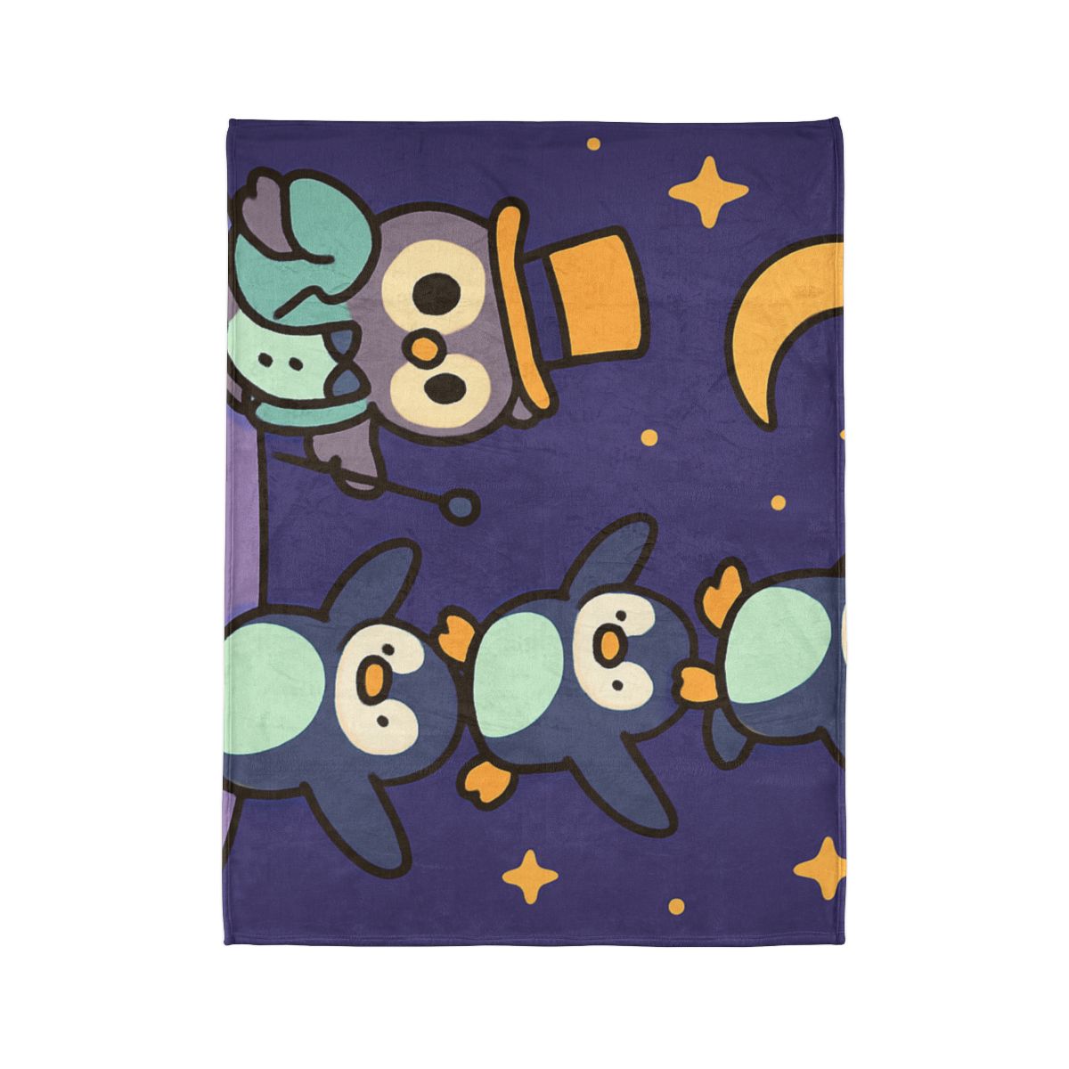 Moonlight Feather Circus trendy patterned blankets