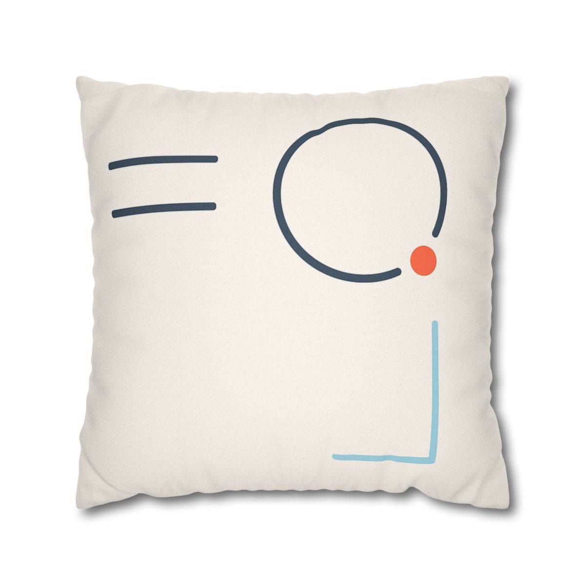Quiet Orbit With Offset Bars personalized pillow covers