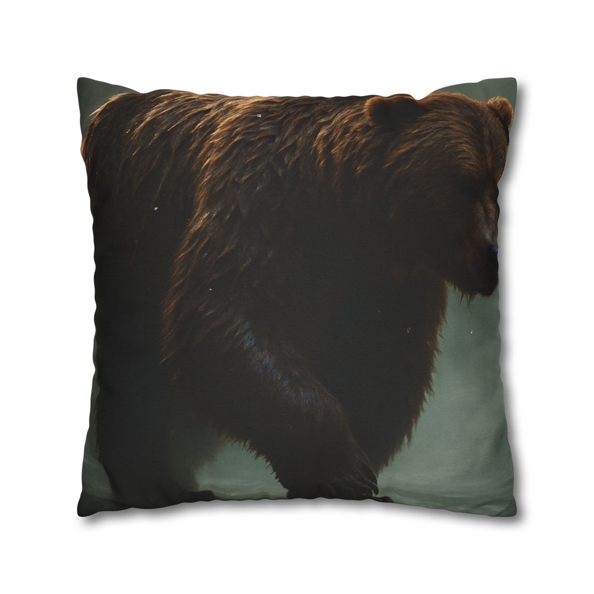 River King Grizzly Bear personalized pillow covers