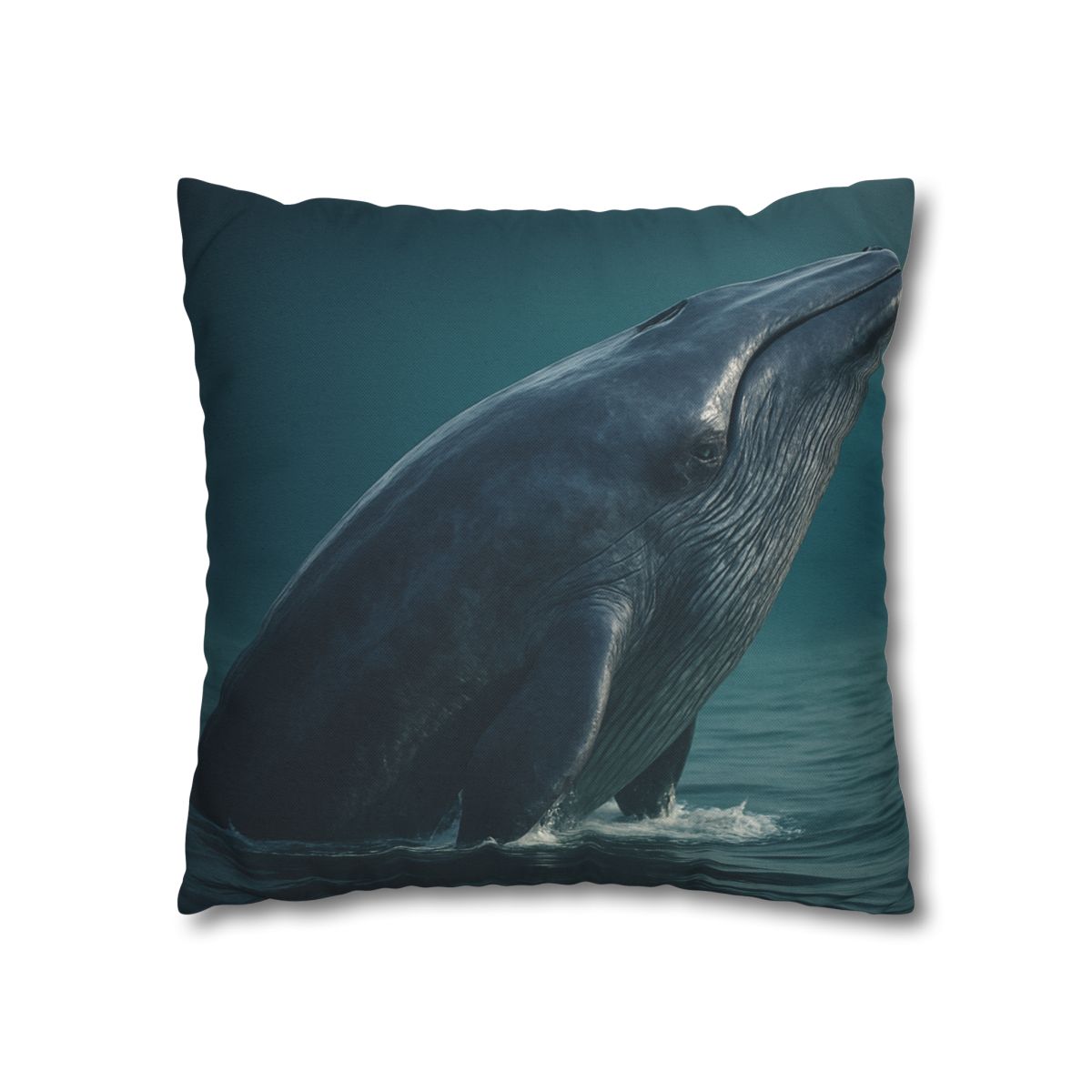 Ocean Song Blue Whale comfortable bedding pillow covers