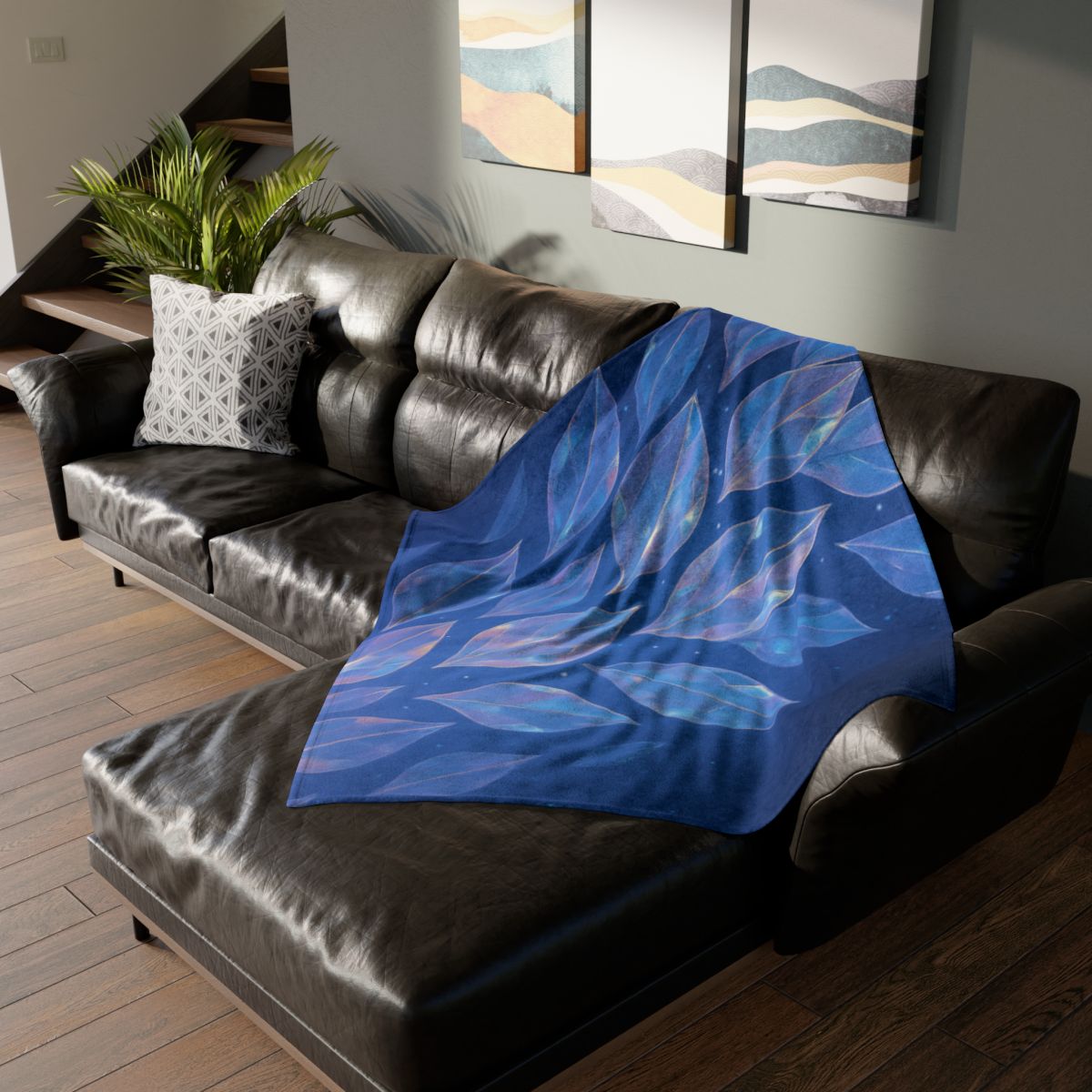 Petal Prism Cascade warm winter blankets