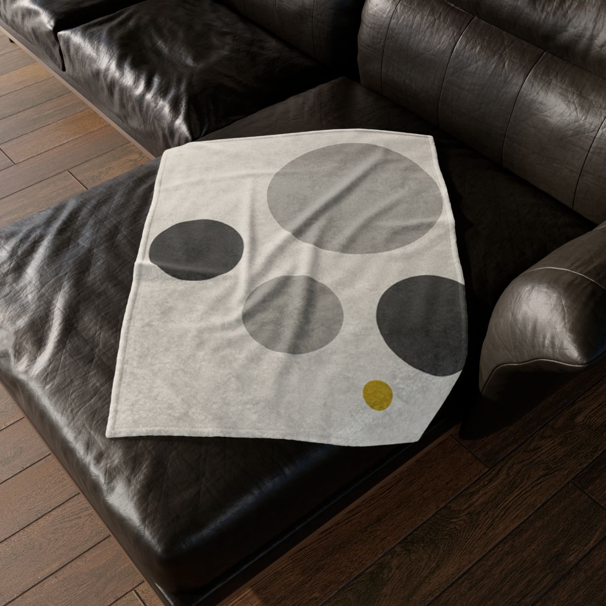 Balanced Cluster Of Circles decorative home blankets