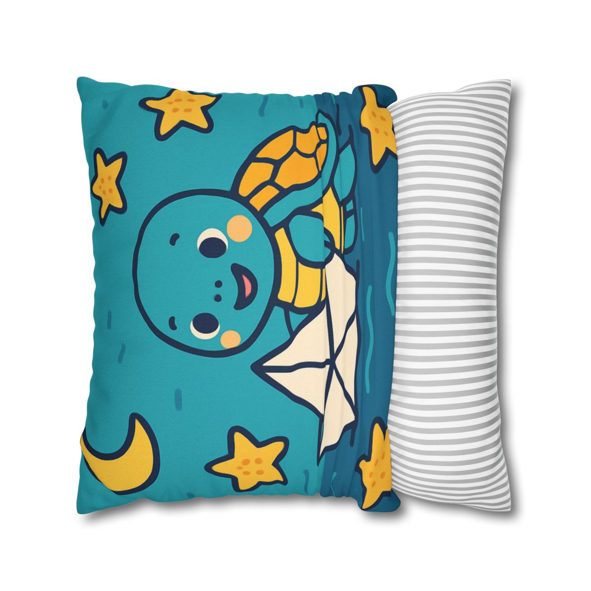 Star Sailor Turtle soft cotton pillow cases