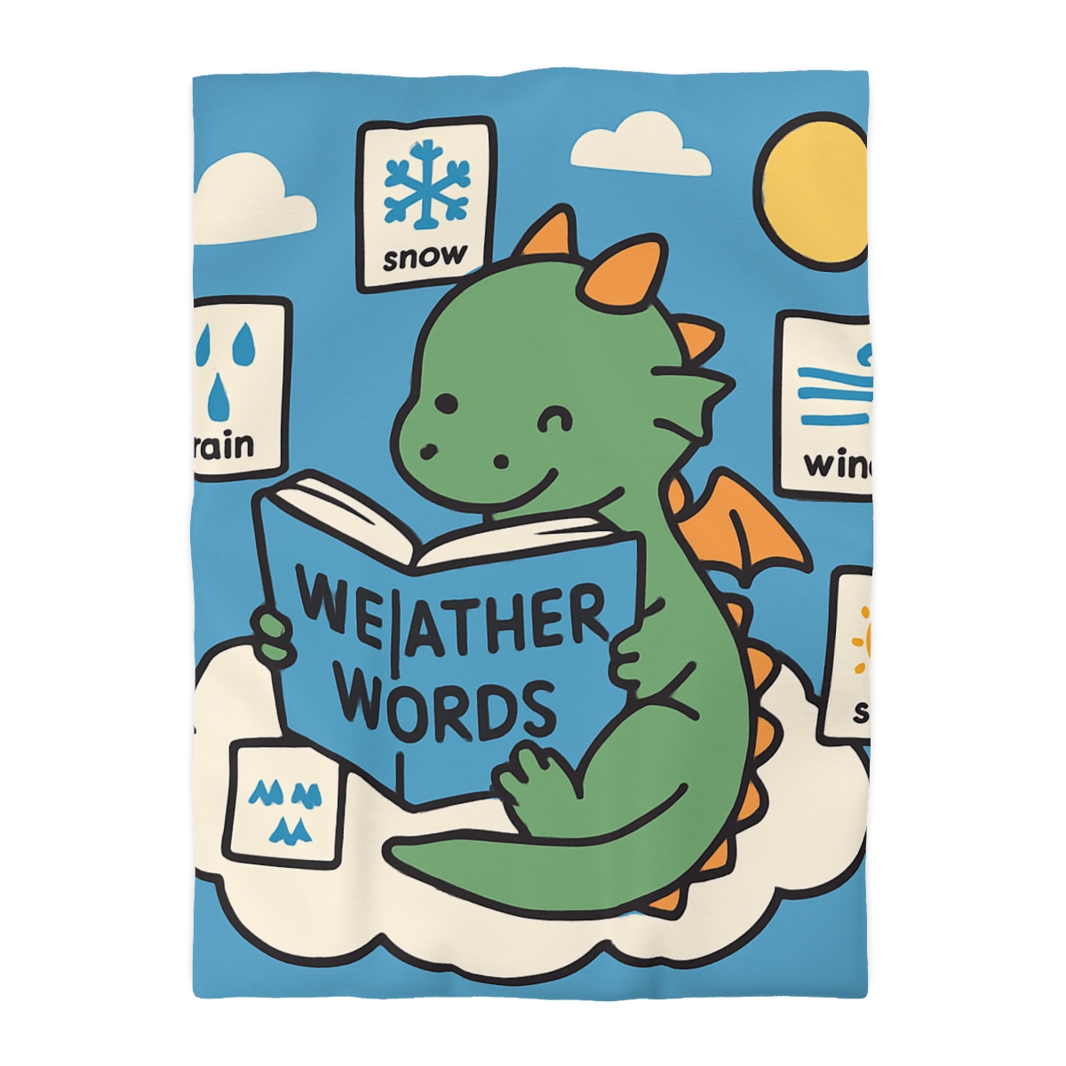Cloud Library Dragon custom duvets