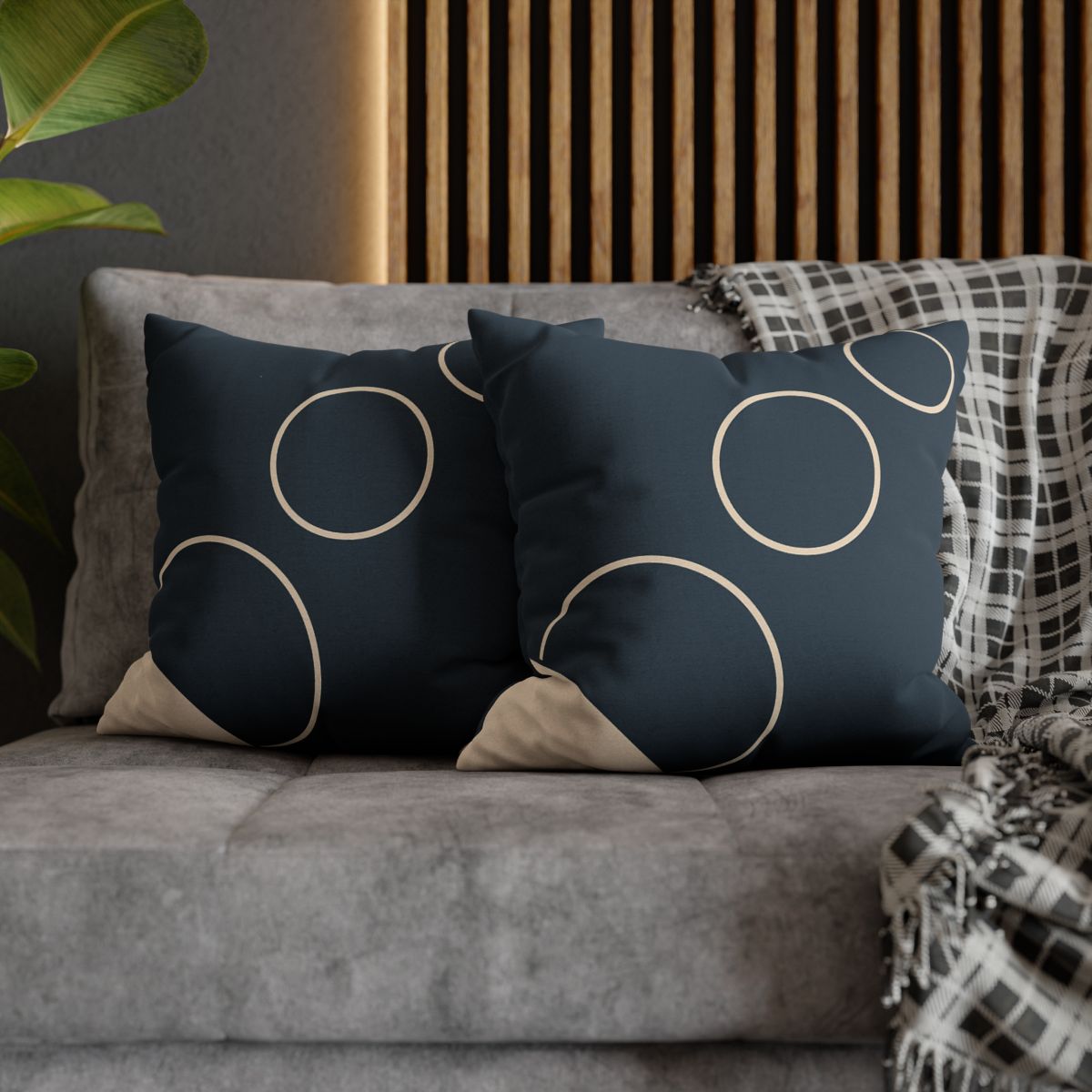 Staggered Arch And Trio soft cotton pillow cases