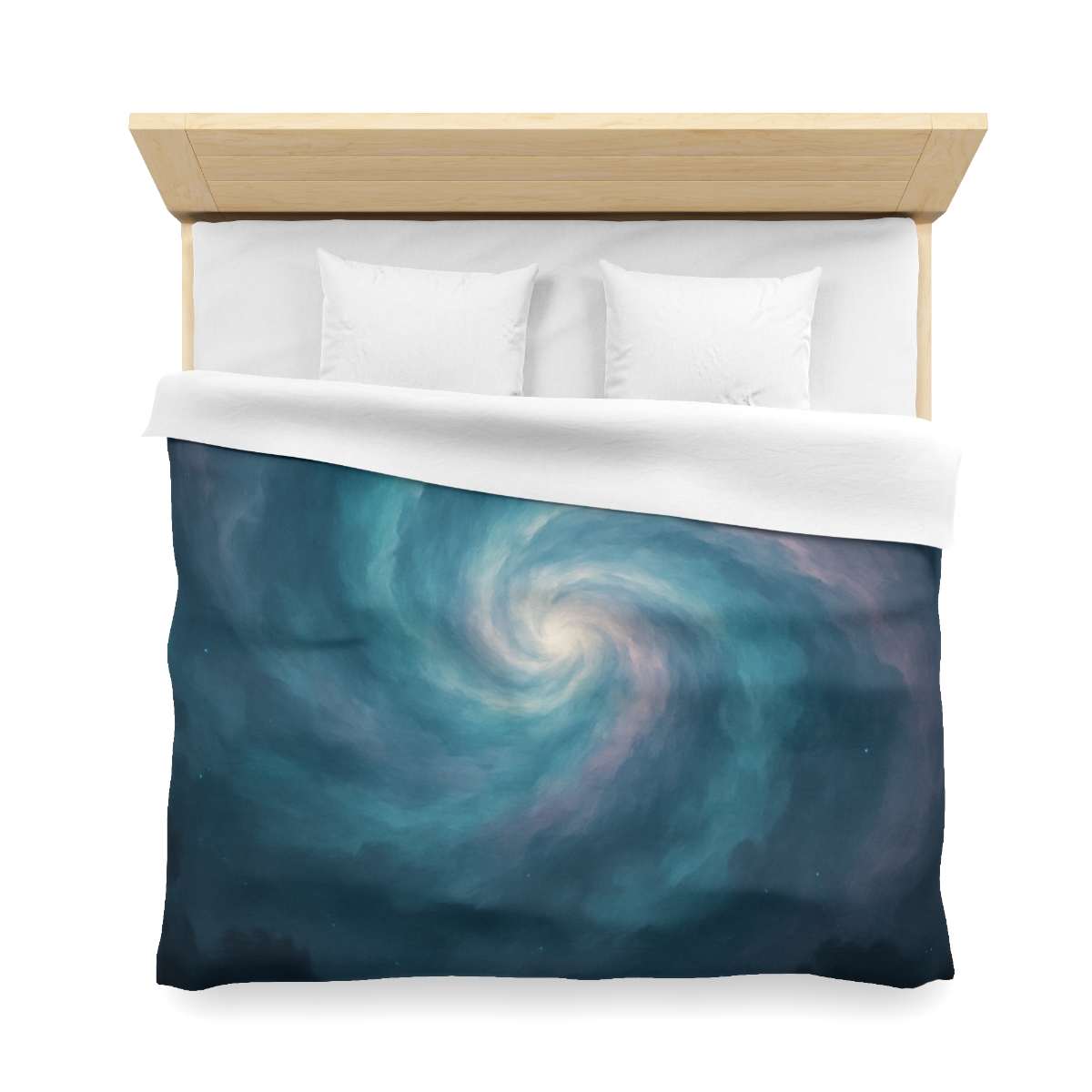 Nebula Spiral Haze unique patterned duvets