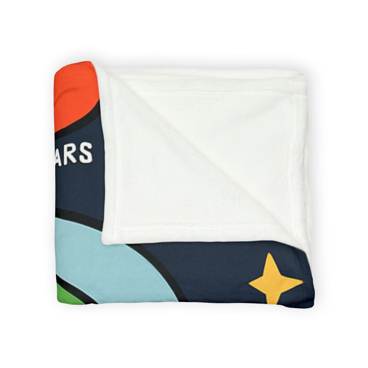 Solar Sail Turtle And The Planetary Parade personalized cozy blankets
