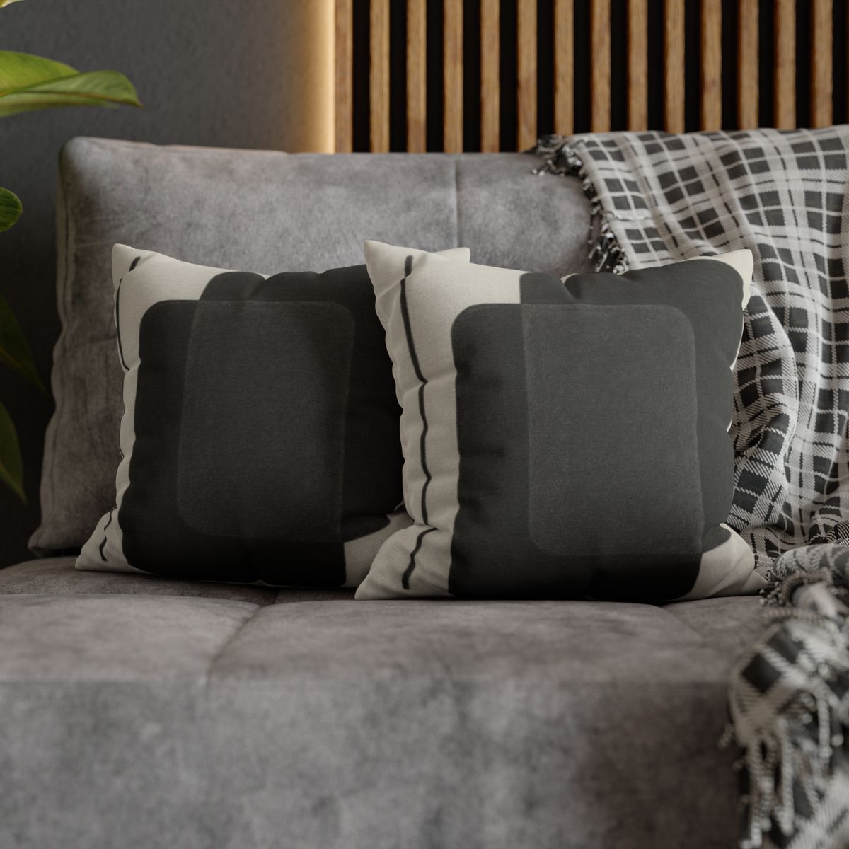 Offset Rectangle Harmony comfortable bedding pillow covers