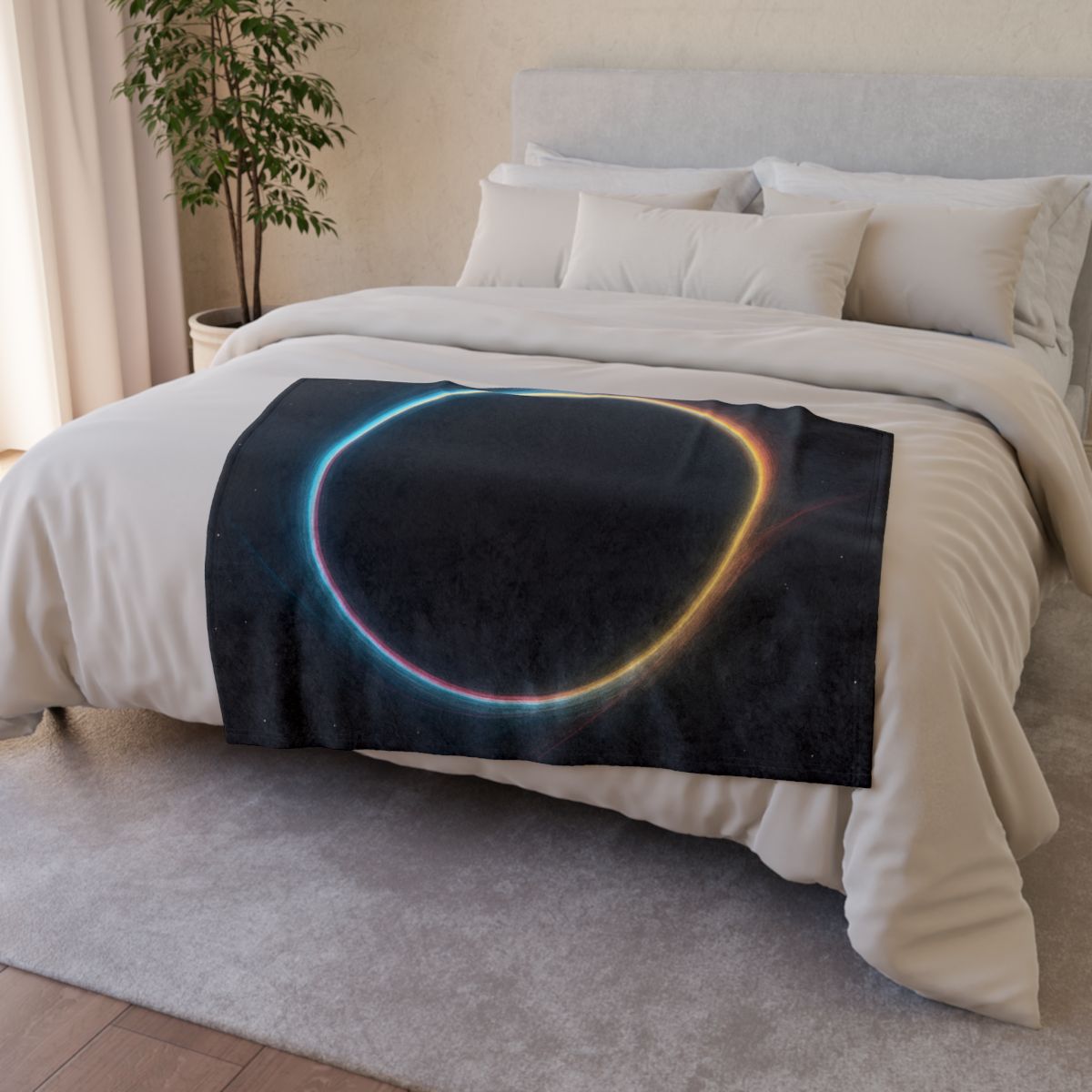 Lensing Halo Prism Drift stylish throw blankets