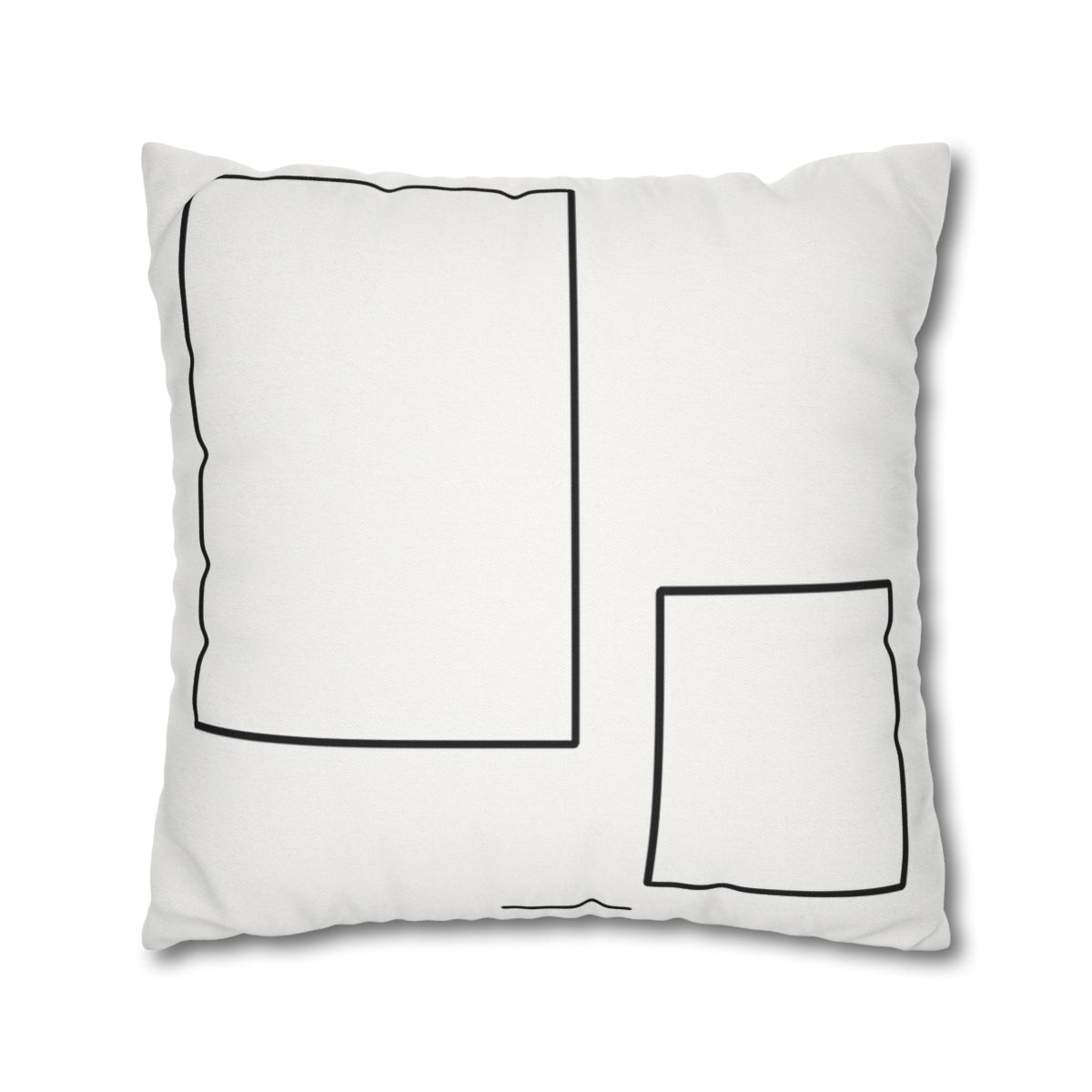 Offset Rectangle Pair With Anchor Line personalized pillow covers
