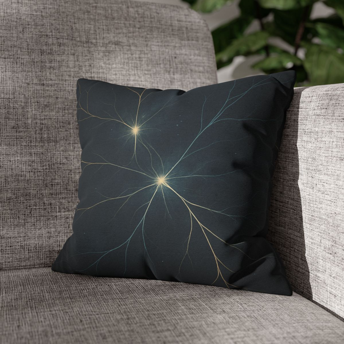 Cosmic Filament Garden Map soft cotton pillow cases