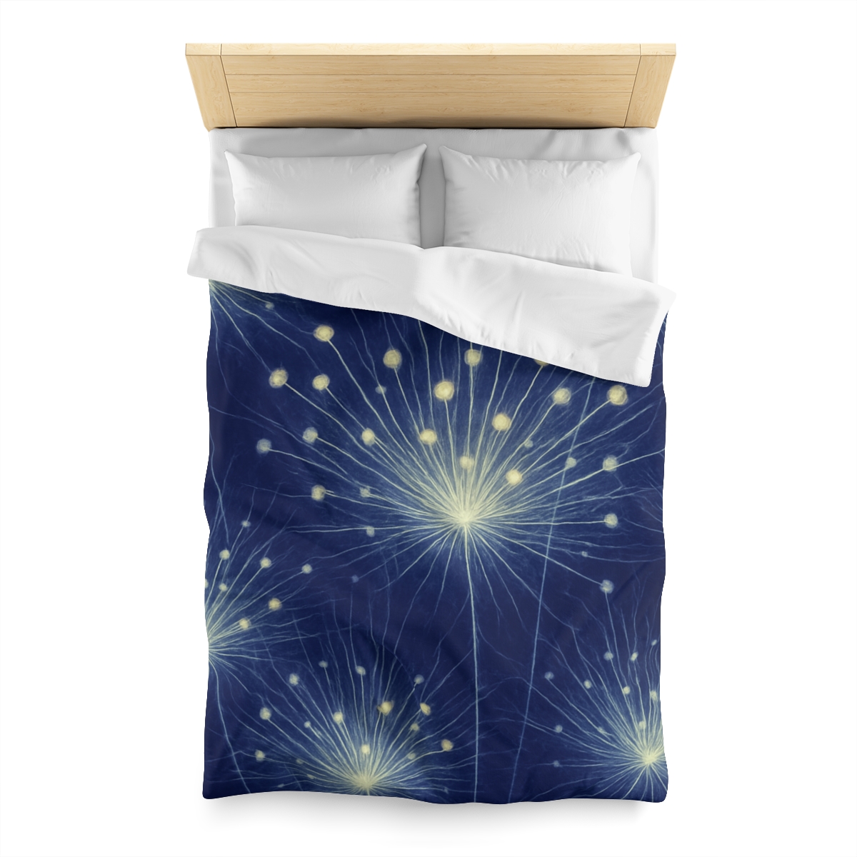 Stamen Burst Radiograph custom duvets