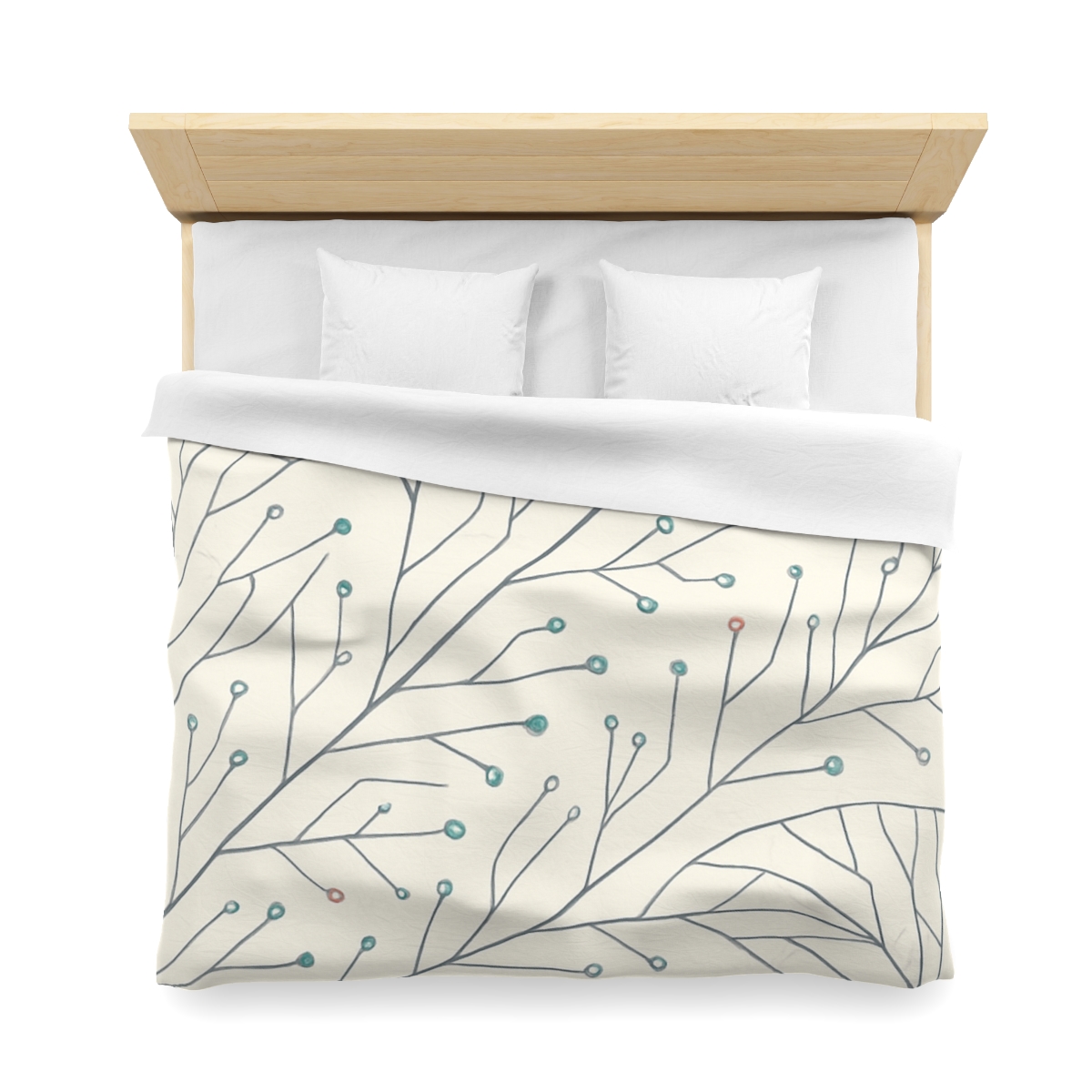 Vein Circuit Filigree designer printed duvets