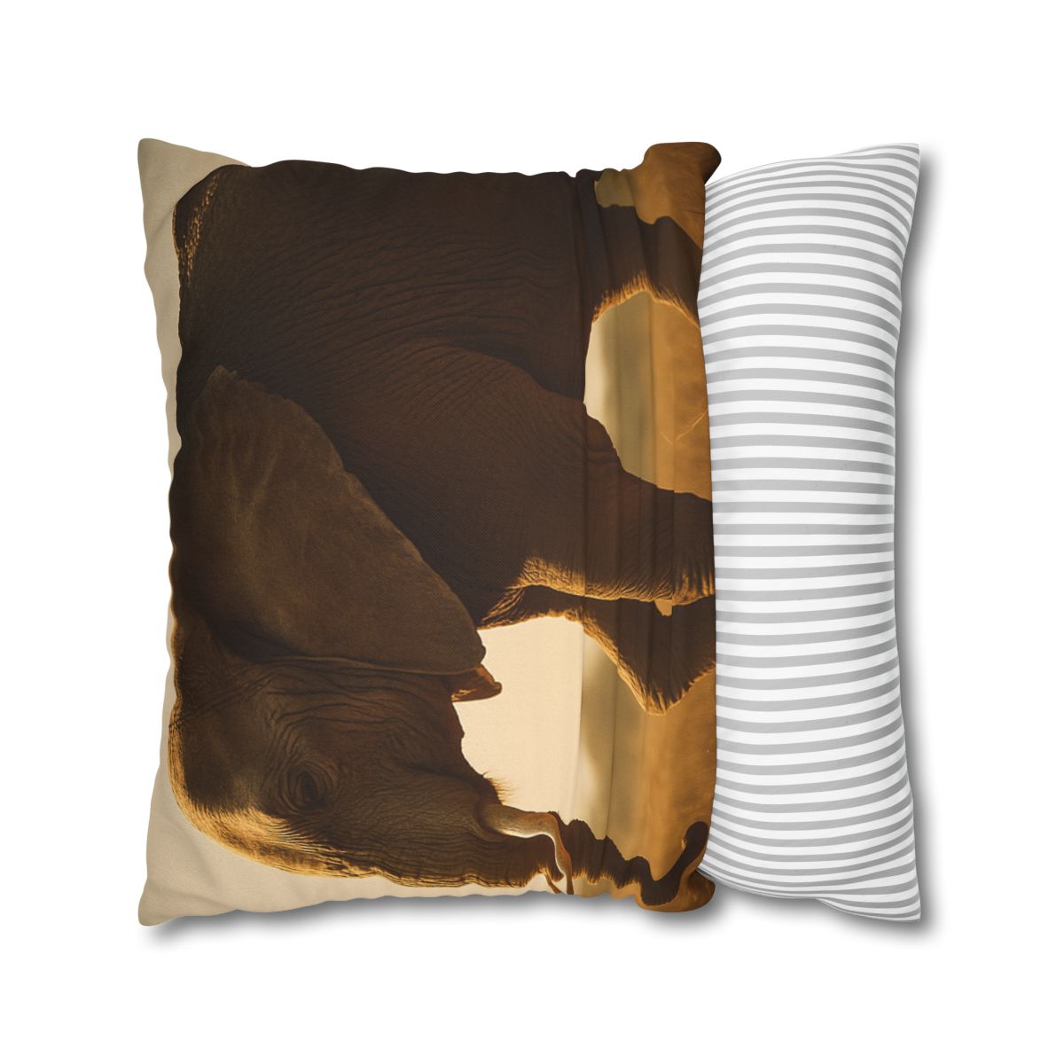 Savannah Sentinel Elephant comfortable bedding pillow covers