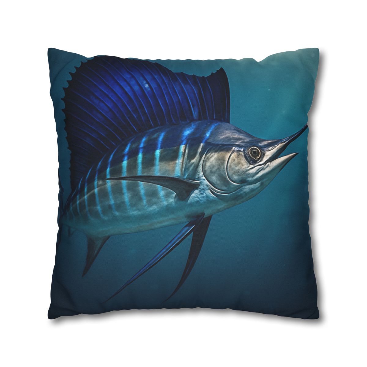 Starlit Surge Sailfish comfortable bedding pillow covers