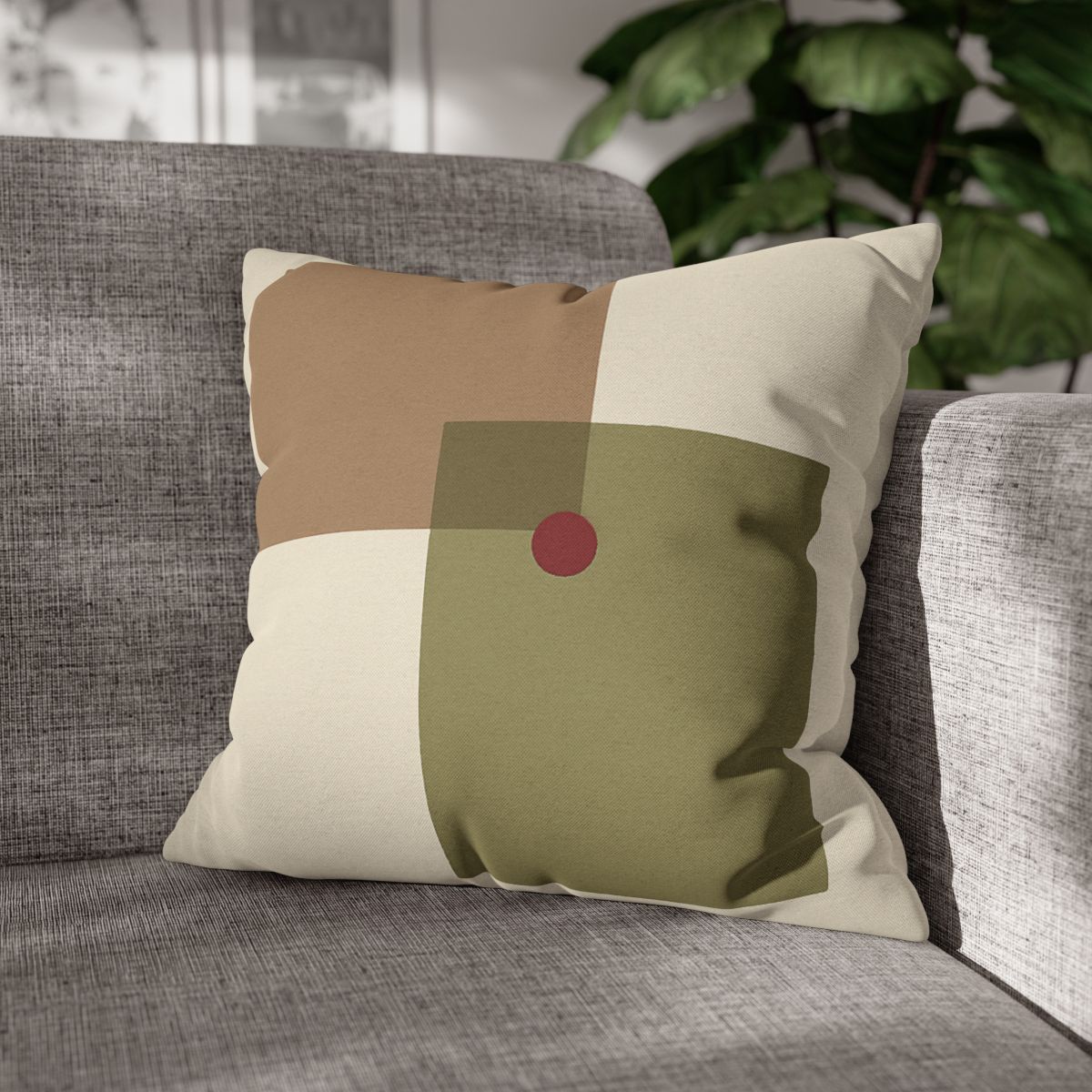 Offset Duo And Quiet Dot soft cotton pillow cases