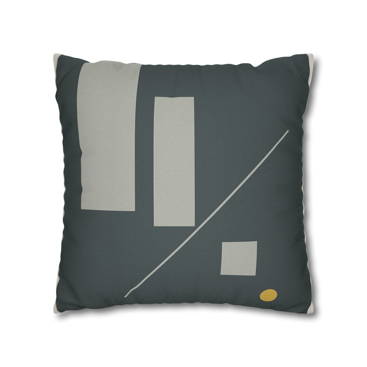 Staggered Blocks With Quiet Diagonal soft cotton pillow cases