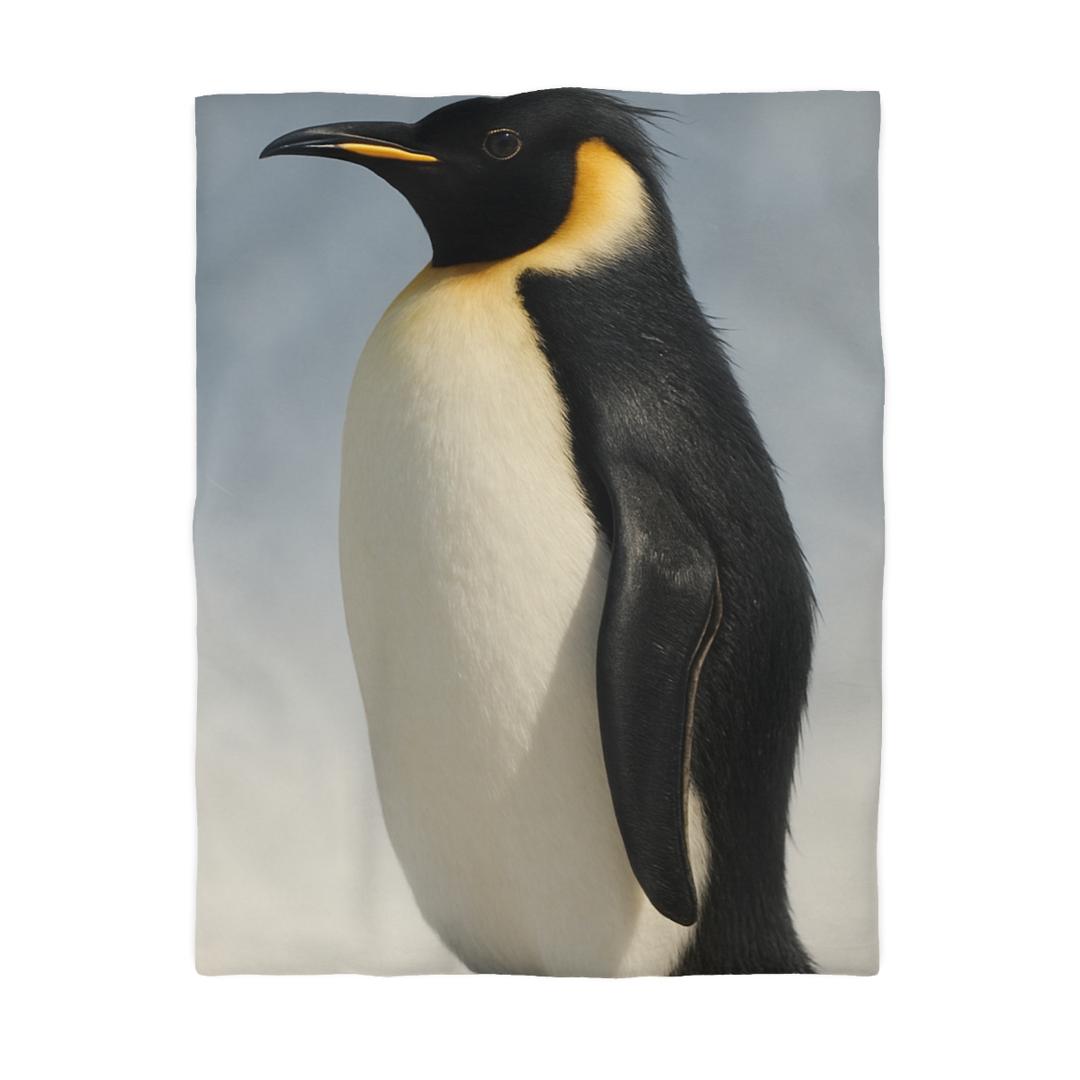 Glacier Gleam Emperor Penguin stylish duvet covers