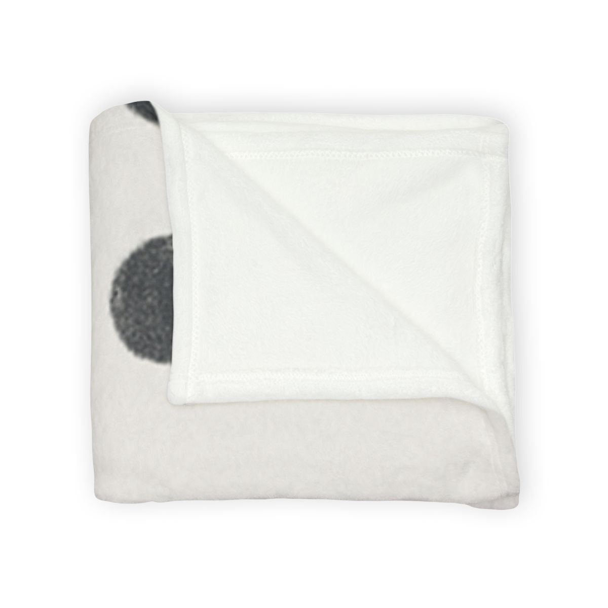 Clustered Dots With Missing Beat personalized cozy blankets