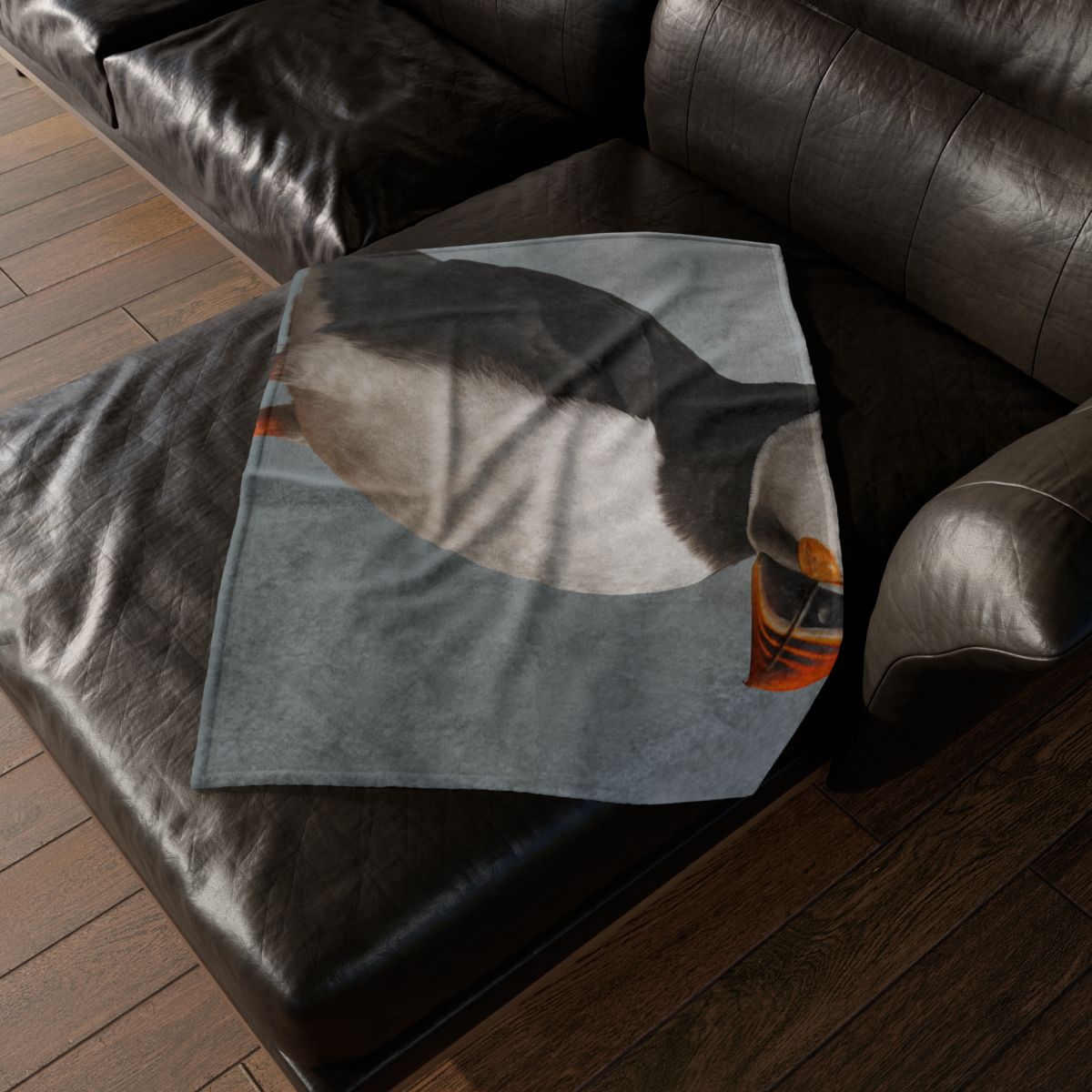 Glasswater Glide Atlantic Puffin warm winter blankets