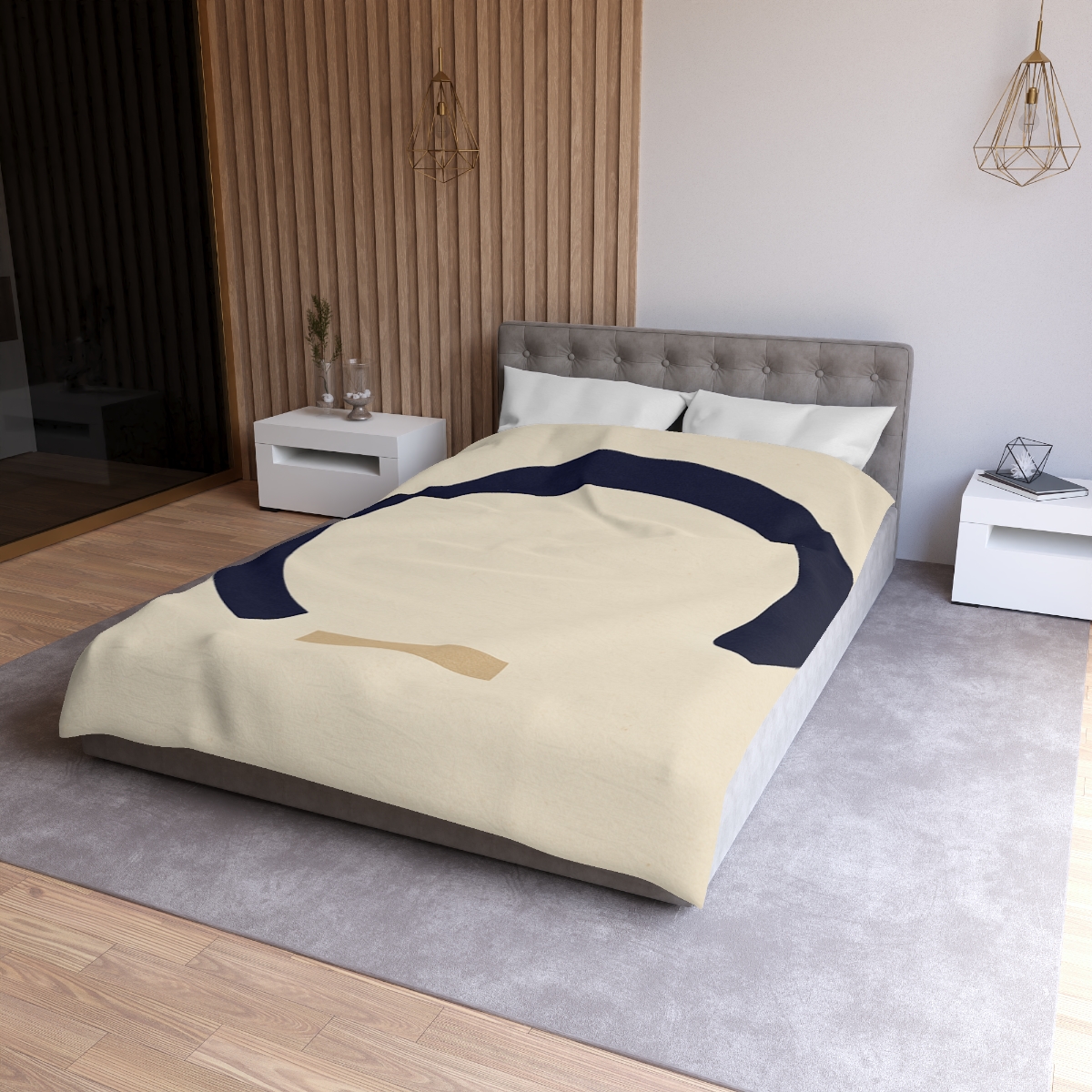 Arc And Bar Balance personalized bedding duvets