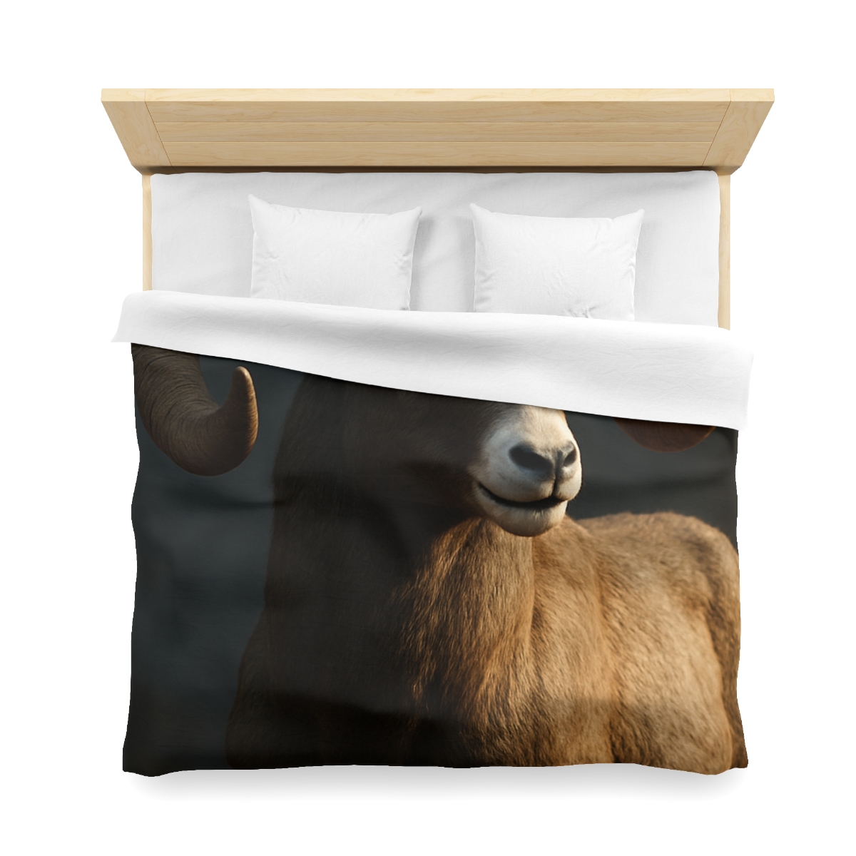 Canyon Shadow Bighorn Sheep duvets for gifts