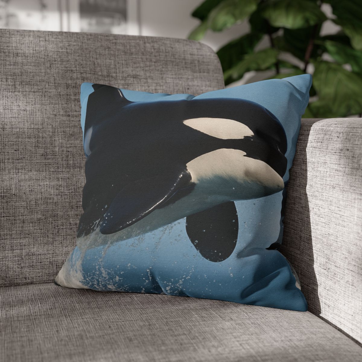 Tidal Monarch Orca comfortable bedding pillow covers