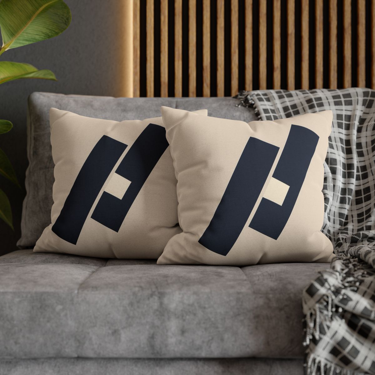 Quiet Diagonal Stack unique gift pillow cases