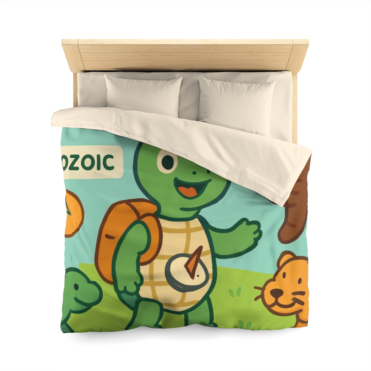 Time-Traveling Tortoise warm winter duvets