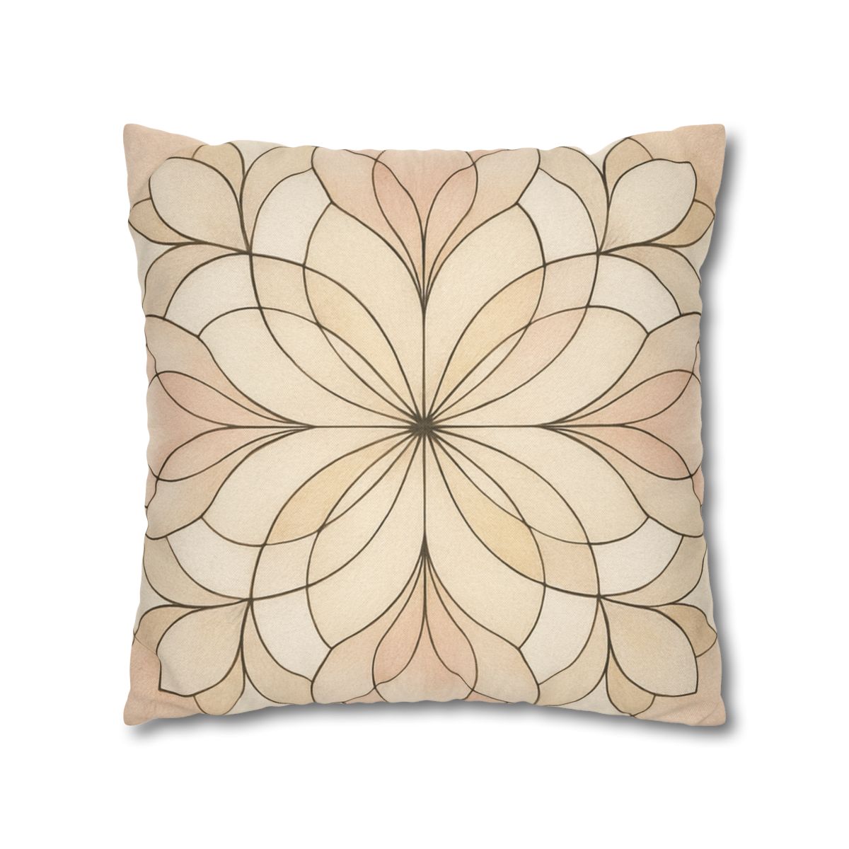 Petal Prism Lattice stylish decorative pillowcases