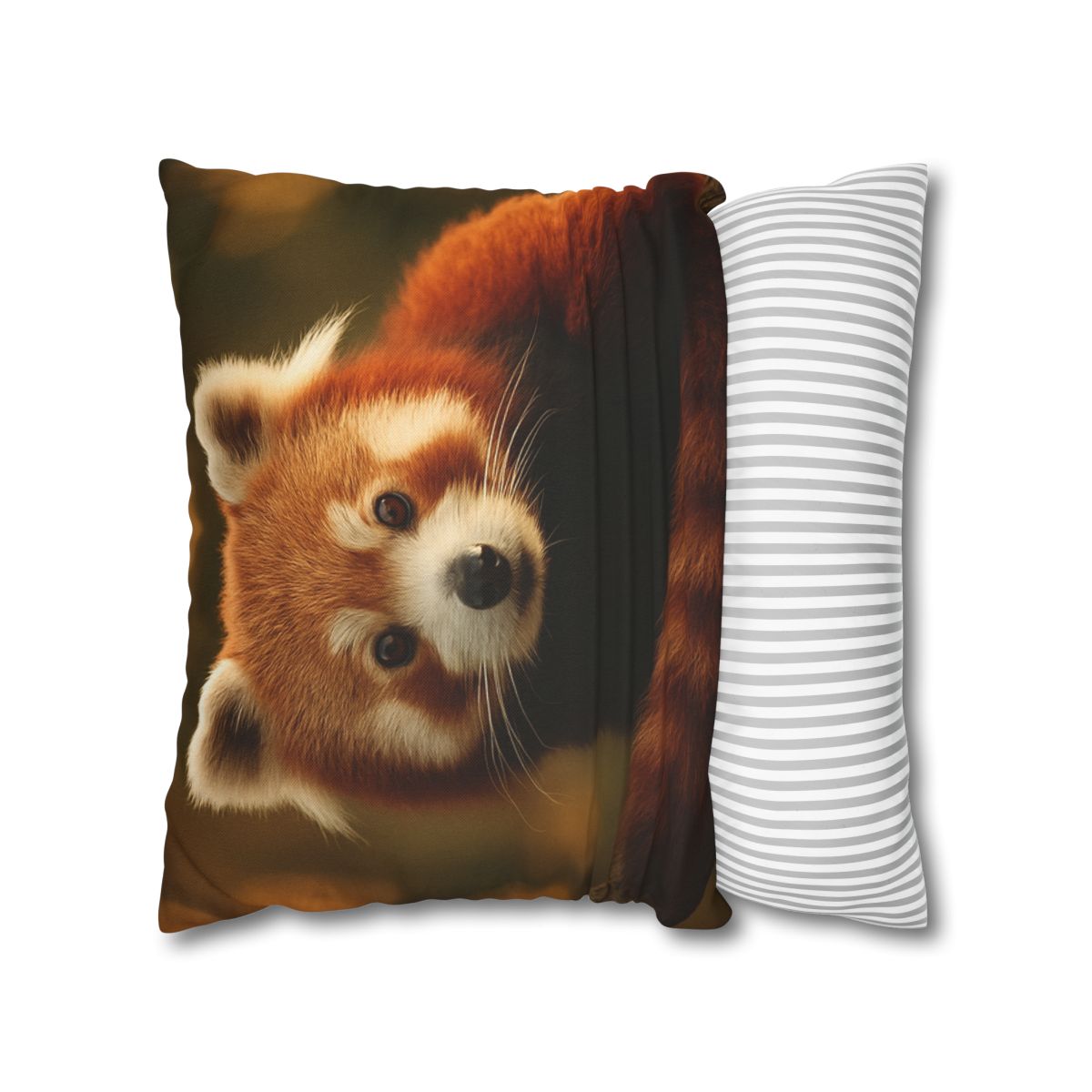 Crimson Whisper Red Panda unique gift pillow cases