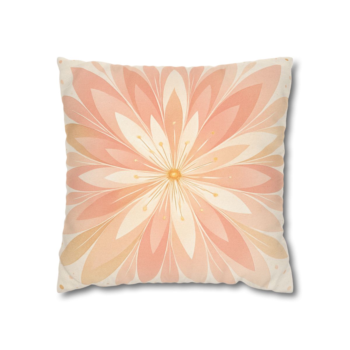 Petal Radius Starburst designer print pillow cases