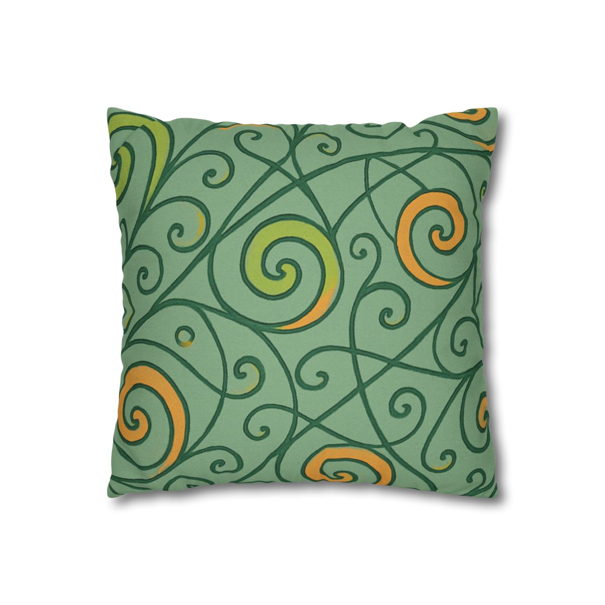 Tendril Spiral Lattice soft cotton pillow cases