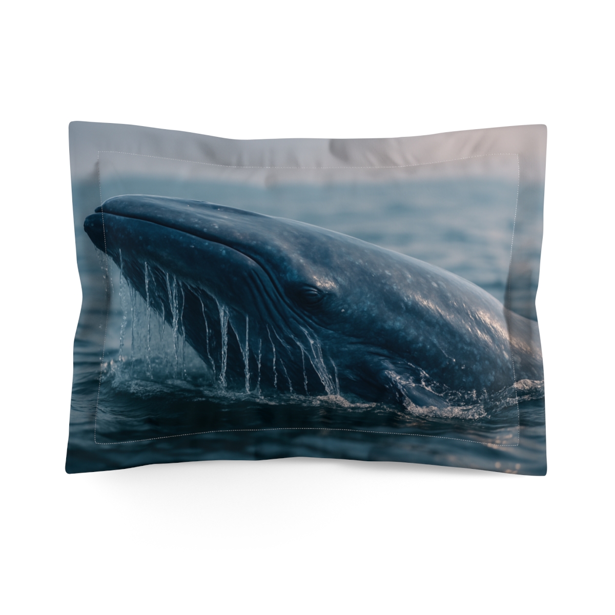 Ocean Song Blue Whale trendy accent pillows